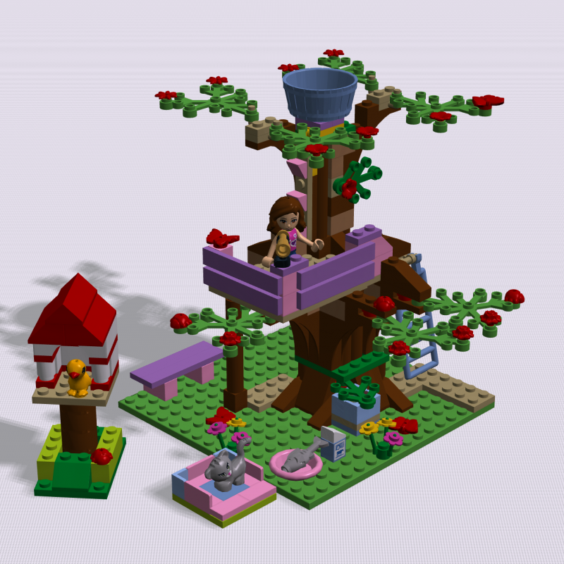 olivia's treehouse lego