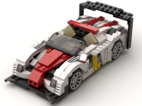 Le Mans prototype race car