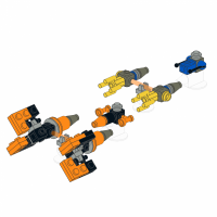 LegoSebulba's Podracer & Anakin's Podracer - Mini