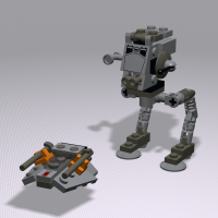 LegoAT-ST & Snowspeeder - Mini