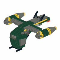 Bounty Hunter Assault Gunship - Mini polybag
