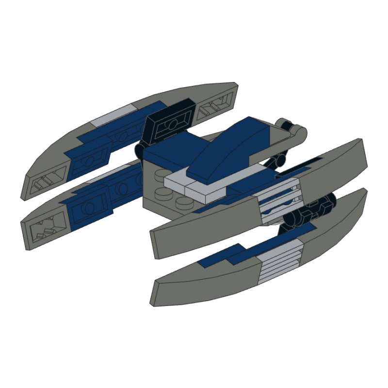 vulture droid lego set instructions