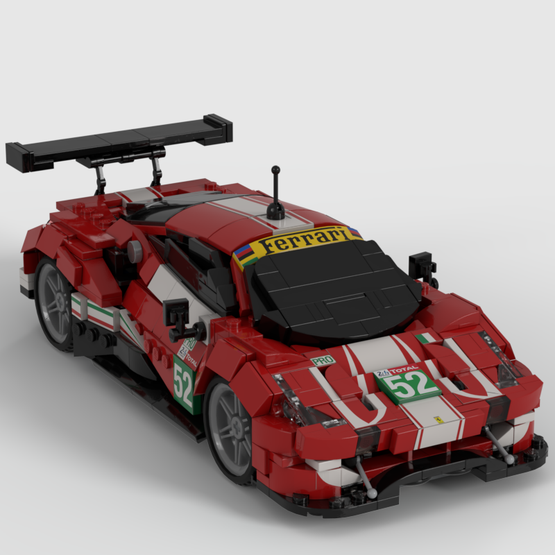 2018 52 Ferrari 488 Gte Evo Lmgte Pro Brickhuborg