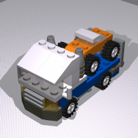 Mini Vehicles - Carrier and Car