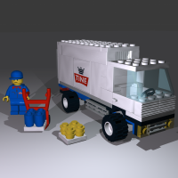 Milk Delivery Truck