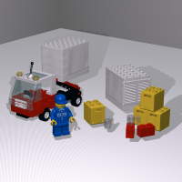 Airport Container Truck