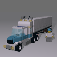 Maersk Line Container Lorry