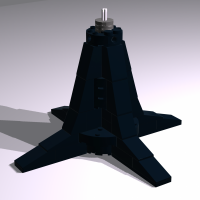 Stand for P-38 - Black