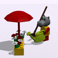 Fabuland - Flower Stand