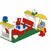 Fabuland - Hanna Hippopotamus On A Picnic