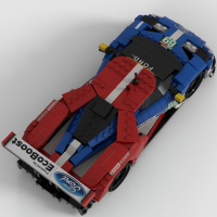 2018 #69 Ford GT LMGTE PRO - Red