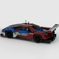 2018 #68 Ford GT LMGTE PRO - Dark Red