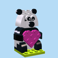 Valentine Panda