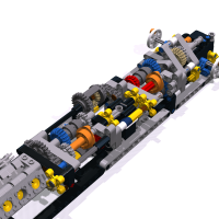 10 speed sequential gearbox used for RWD applications