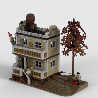 Dynamite Mansion from LEGO Masters DK S01E01
