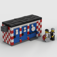 Funfair Airport Toilet from LEGO Masters DK S01E03