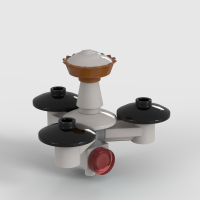 Mini Pie Attack Drone Type 2 From LEGO Masters DK S01E05