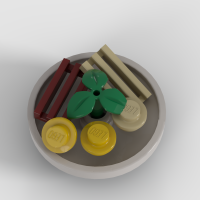 Stegt Flsk in "Child Minifig" scale from LEGO Masters DK S01E05