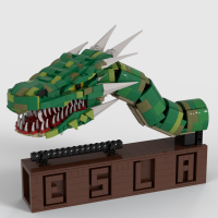 ESLA the Dragon from LEGO Masters DK S01E06